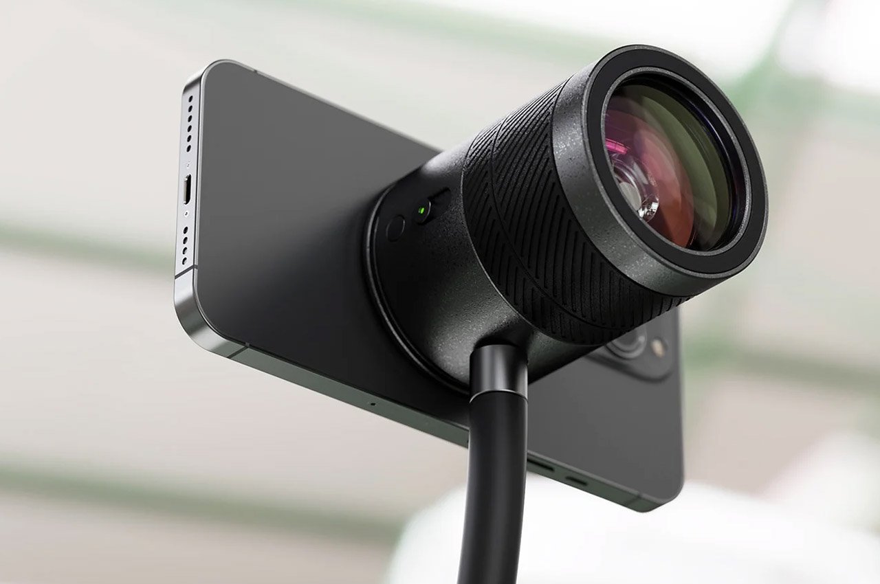 This tiny Belkin accessory allows iPhone to be used as webcam for your  MacBook - Yanko Design