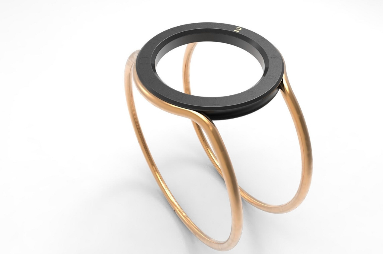 #Watch bracelet concept is a minimalist accessory for a fashionable evening