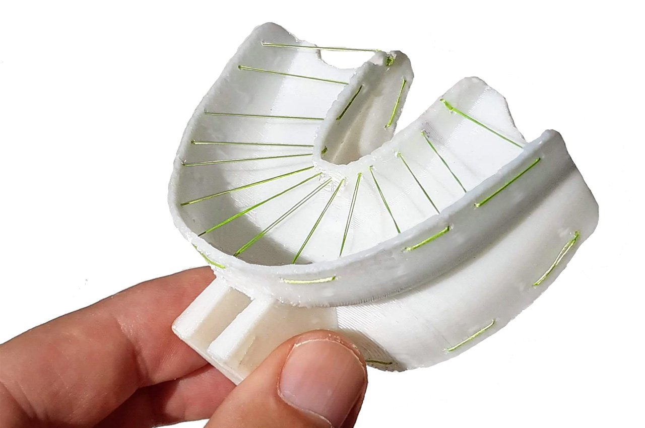 #3D printed Blizzflosser is the most customized and quickest way to gently floss all your teeth at once