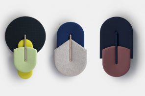 Beetle-inspired acoustic panels explore unique bug-like shapes and vibrant color palettes