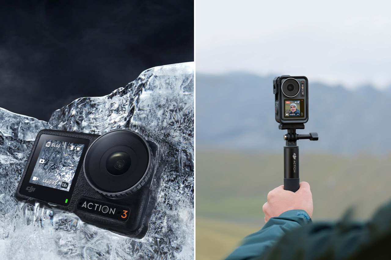 DJI announces dual-screen, vertical-shooting Osmo Action 3 video camera