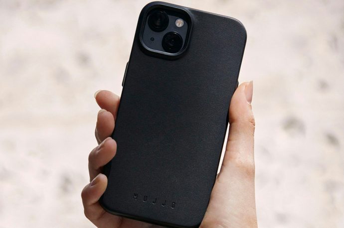 Mujjo is releasing these eco-friendly + luxurious iPhone 14 cases on the same day as the Apple event