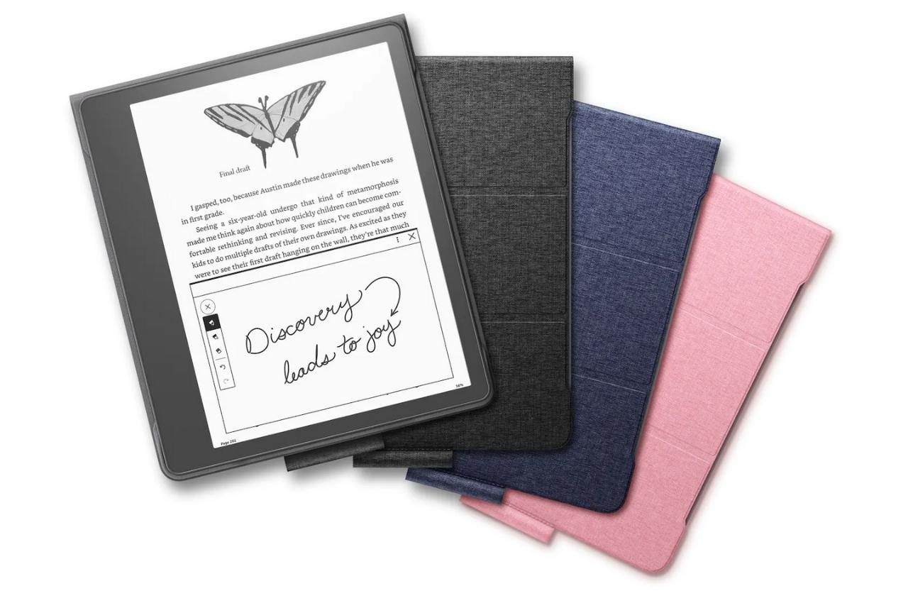 Kindle Scribe E-Book Reader Features New Design, Stylus