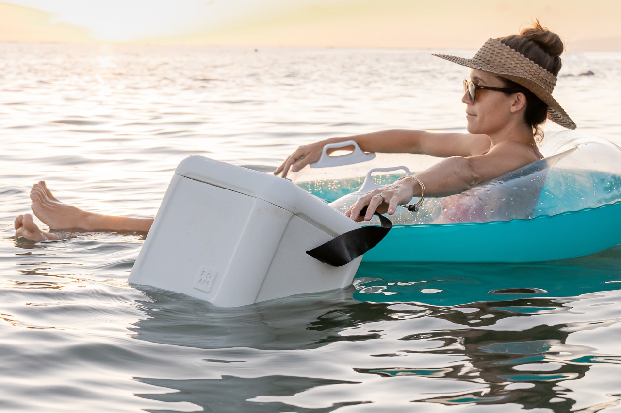 #This lightweight portable EVA-foam cooler can keep your drinks chilled for an entire weekend