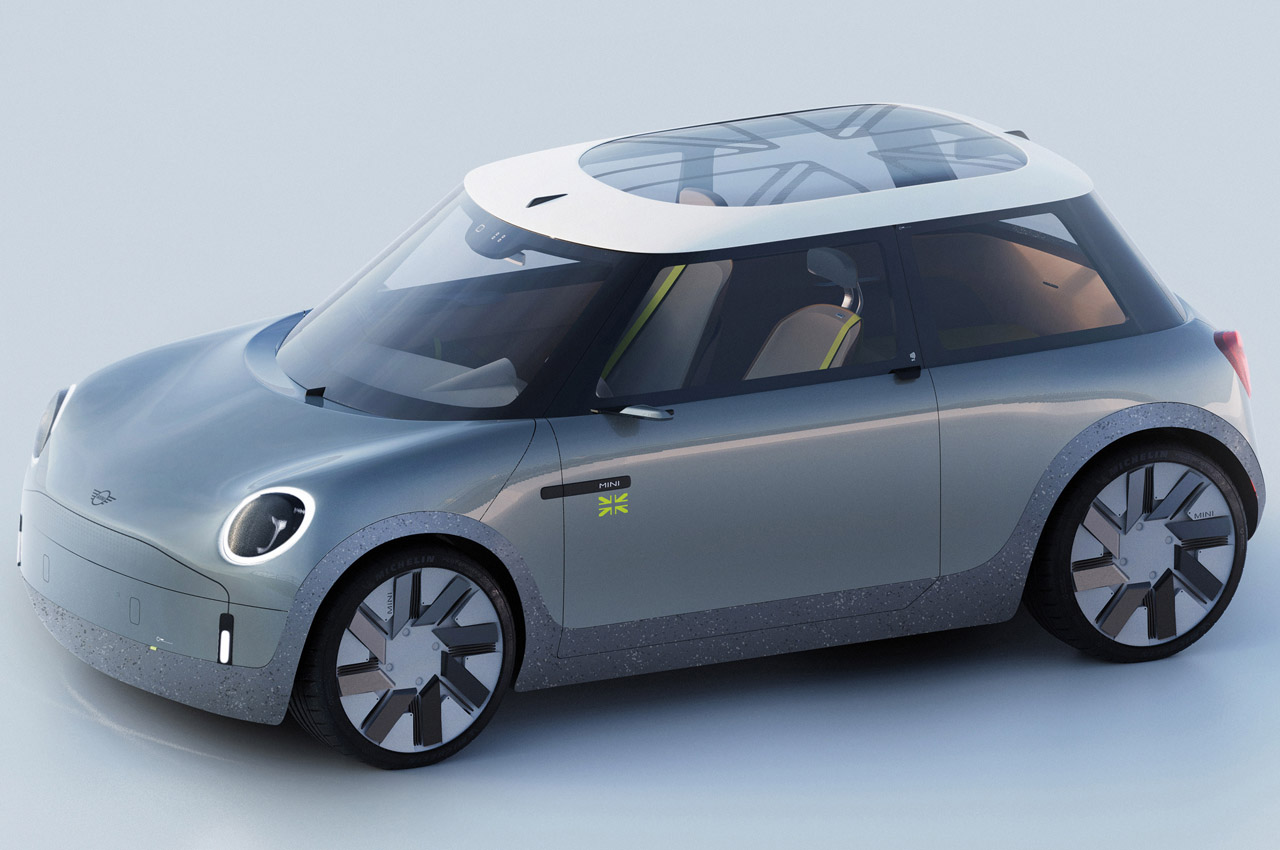 This MINI electric concept depicts natural progression of the