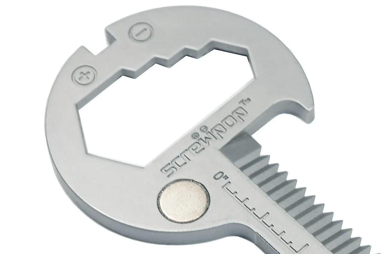 A key with 15 functions: Screwpop Toolkey is most ergonomic and compact EDC you can get