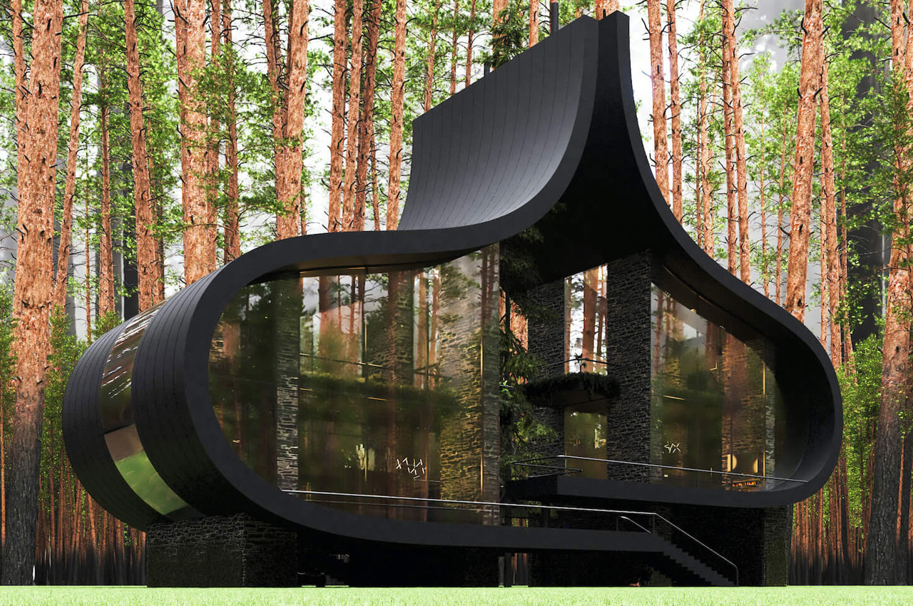 #Top 10 all-black architectural structure for lovers of minimal and bold designs