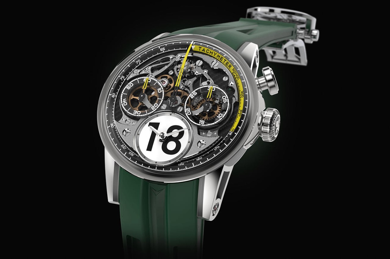 #Louis Moinet’s latest wristwatch captures the adrenaline and thrill of moto racing