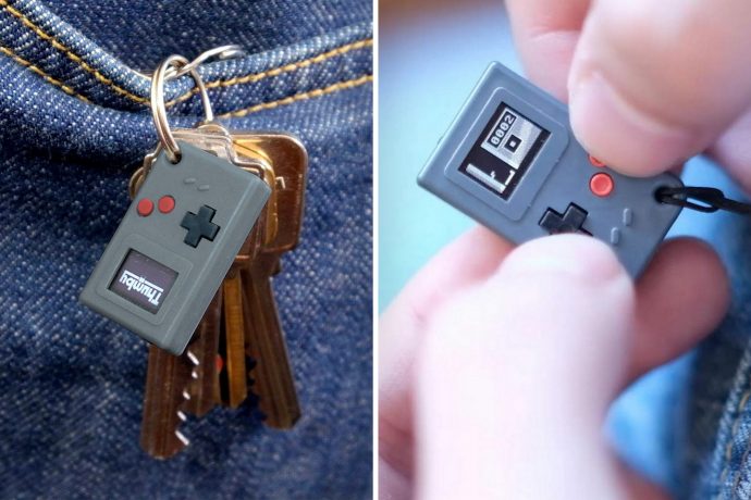 The ‘World’s Smallest Game Boy’ is tiny enough to fit on your keychain, and it actually plays games