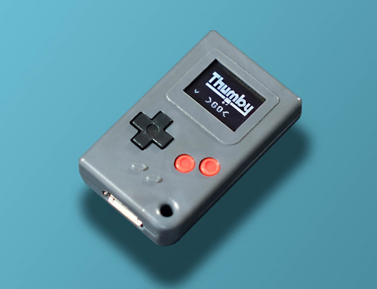 The ‘World’s Smallest Game Boy’ is tiny enough to fit on your keychain, and it actually plays games