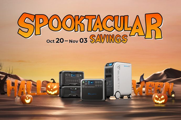 Bluetti 2022 Halloween offerings will help you leave off the grid this holiday season