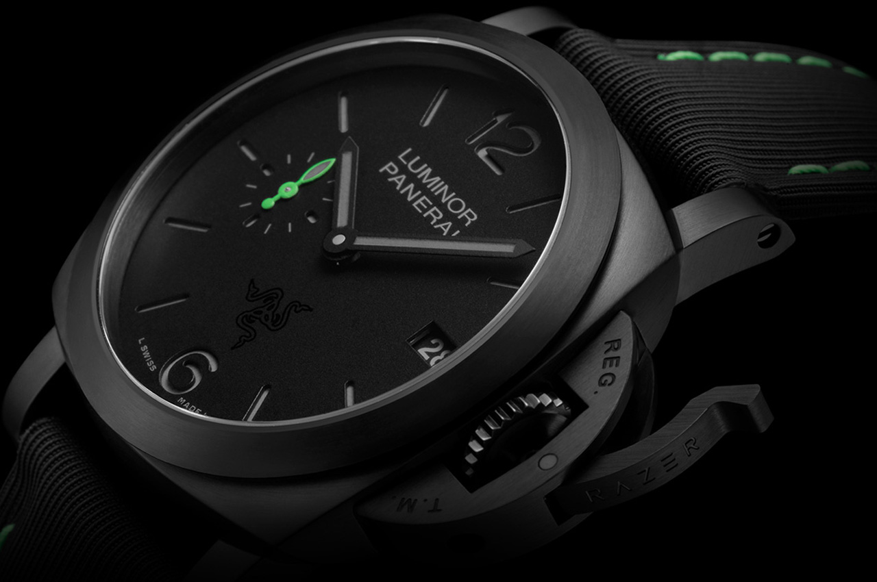 #Go green with Razer x Panerai Luminor Quaranta, special edition watch committed to sustainability
