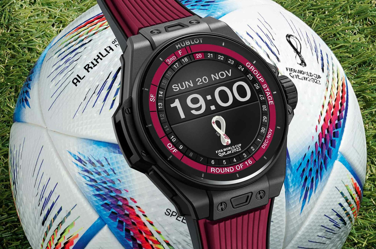 #Hublot adds time and function to football with Big Bang e FIFA World Cup Qatar 2022 smartwatch