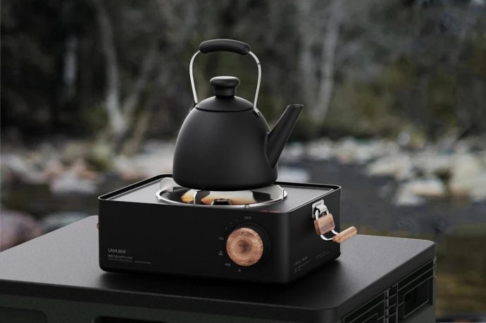 Lava Box is a portable stove concept for your next outdoor trip