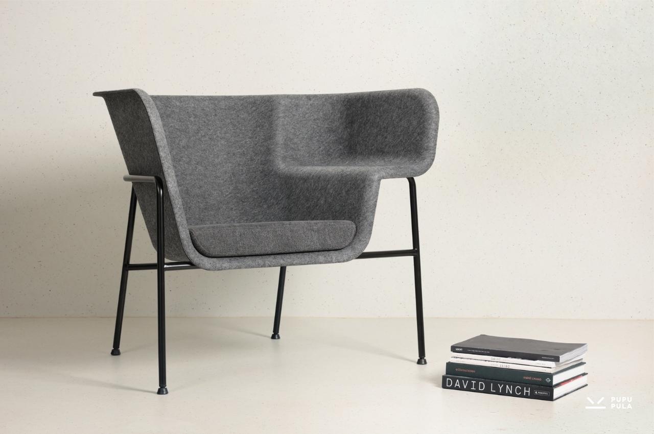 #Lounge chair concept has multi-function backrest for chair potatoes