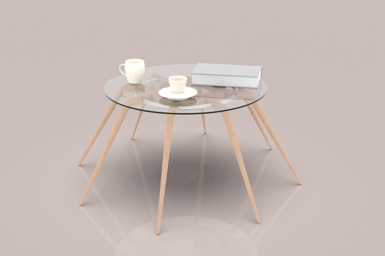 #This eight-legged table is both cute and a bit unnerving at the same time