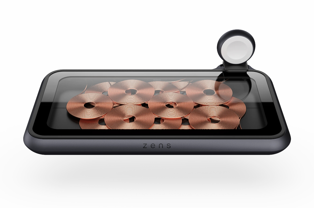 This eye-catching wireless charger bares the magic of technology in a classy way