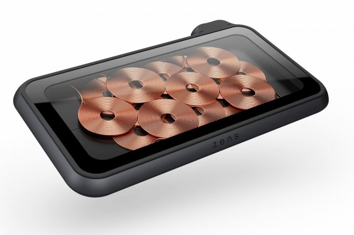This eye-catching wireless charger bares the magic of technology in a classy way