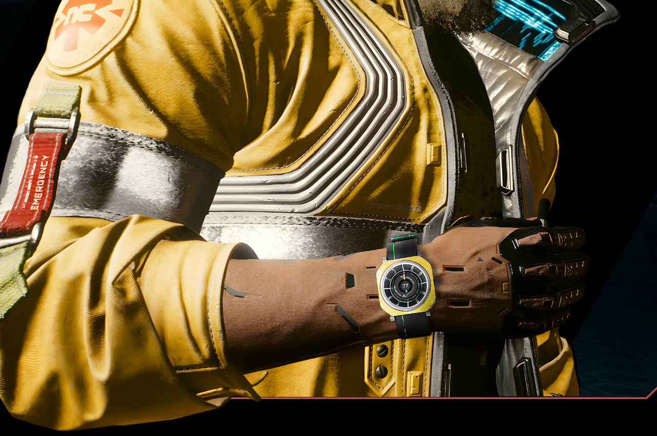 #This striking cyberpunk watch concept is ironically analog at heart