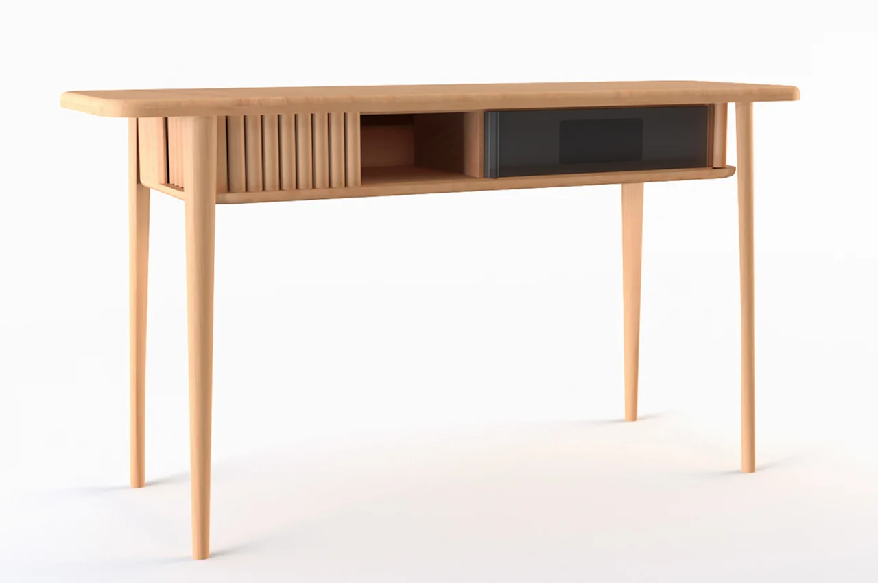 #This table tries to cure your smartphone addiction with a safe for gadgets
