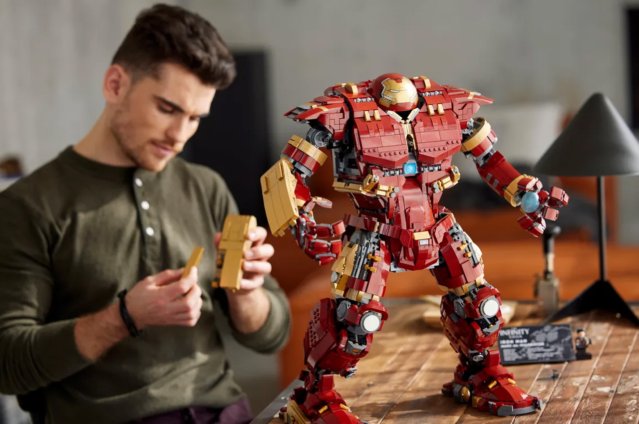 Towering 4,049-piece Hulkbuster LEGO set for Iron Man fans’ delight