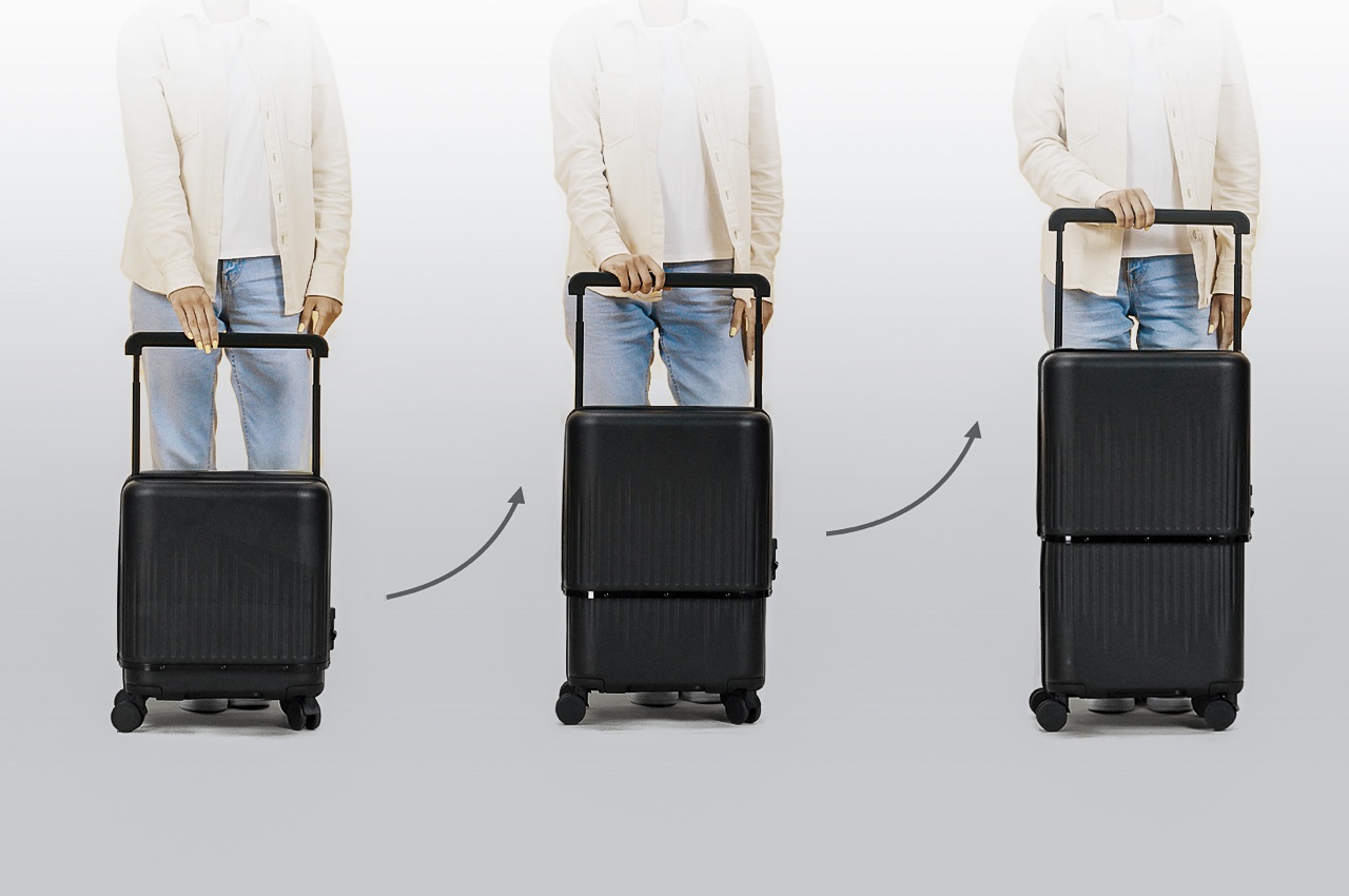 #‘Incredibly clever’ telescopic luggage bag can expand or contract based on how much you’re packing