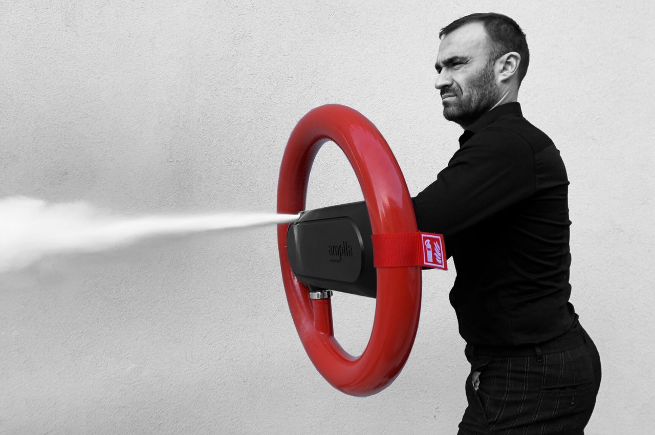#These marvelous fire extinguishers will make you feel like a superhero