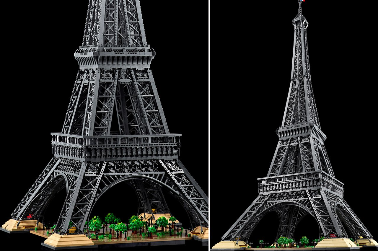 World’s tallest LEGO set launched is the Eiffel Tower and it is as tall as a third grader