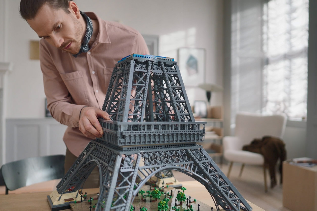 World’s tallest LEGO set launched is the Eiffel Tower and it is as tall as a third grader