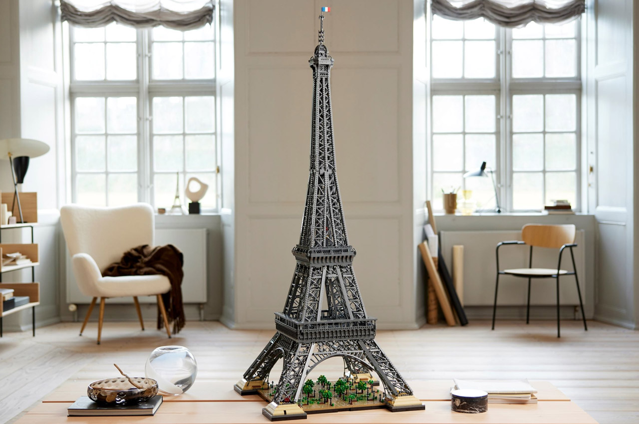 World’s tallest LEGO set launched is the Eiffel Tower and it is as tall as a third grader