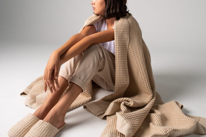 Casamera blanket and slippers embrace you with comfort all year round