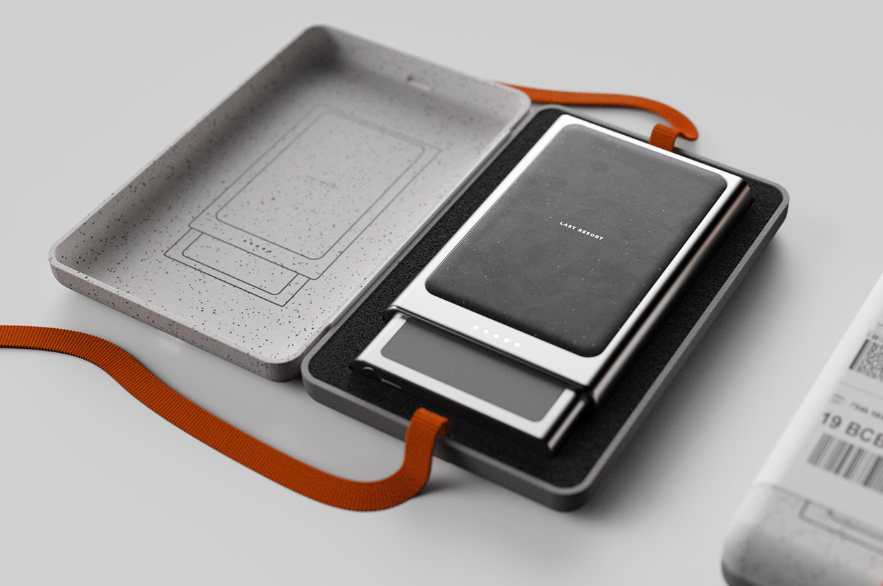 This aesthetically designed hand crank power bank will never let you down