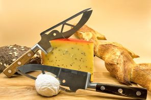 Building a charcuterie board for your next house party? This all-in-one cheese knife is the perfect tool.