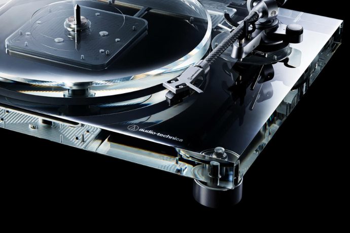 Audio Technica just released a completely transparent turntable to mark the company’s 60th anniversary