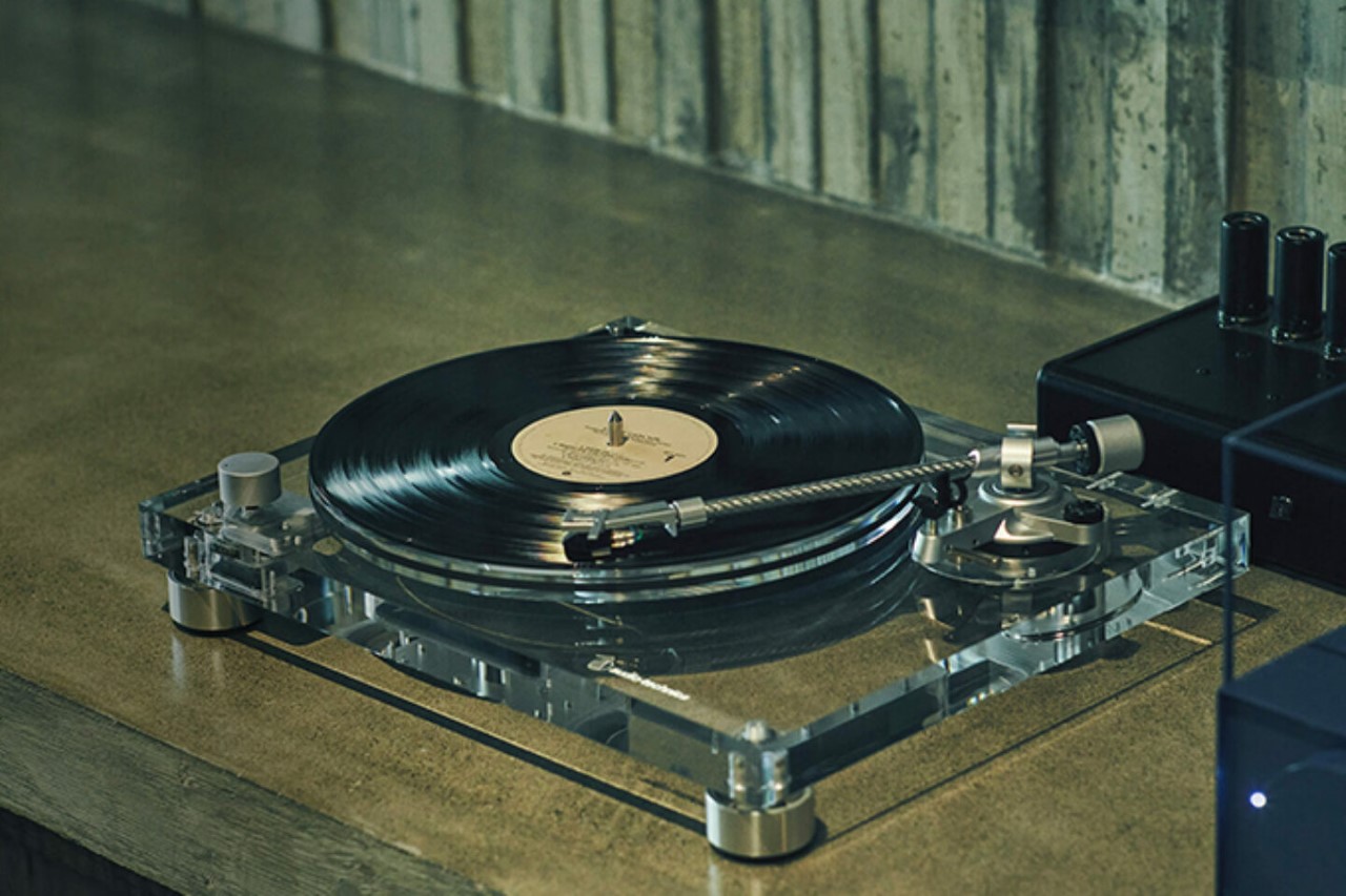Audio Technica just released a completely transparent turntable to mark the company’s 60th anniversary