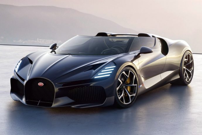 The new Bugatti W16 Mistral is a gorgeous open-top roadster that celebrates the W16 engine’s legacy