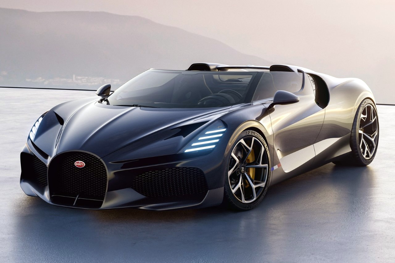 #The new Bugatti W16 Mistral is a gorgeous open-top roadster that celebrates the W16 engine’s legacy