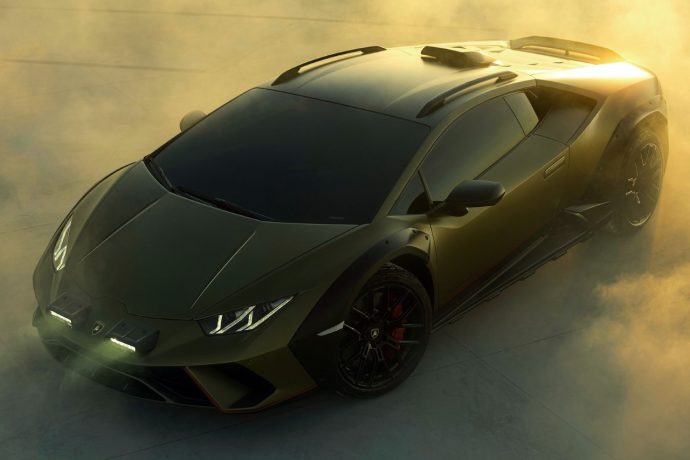 Lamborghini unveils the Huracan Sterrato, the company’s first off-road-capable sports car
