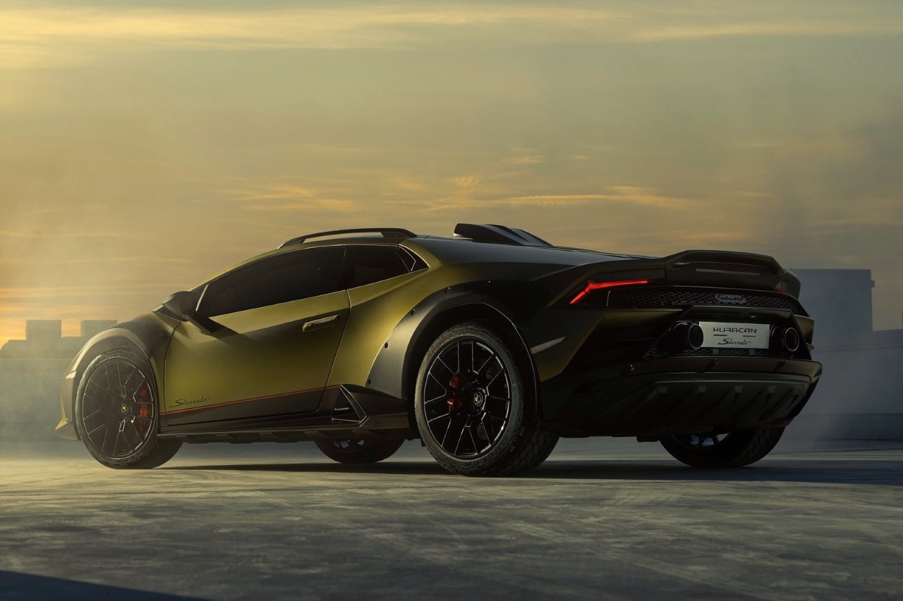 Lamborghini unveils the Huracan Sterrato, the company’s first off-road-capable sports car