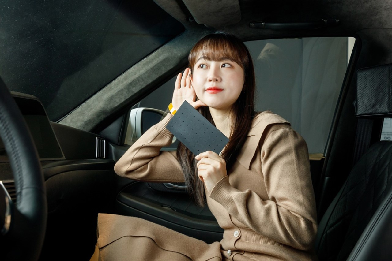 LG Display just unveiled a set of ‘paper-thin’ speakers designed to be fitted inside cars