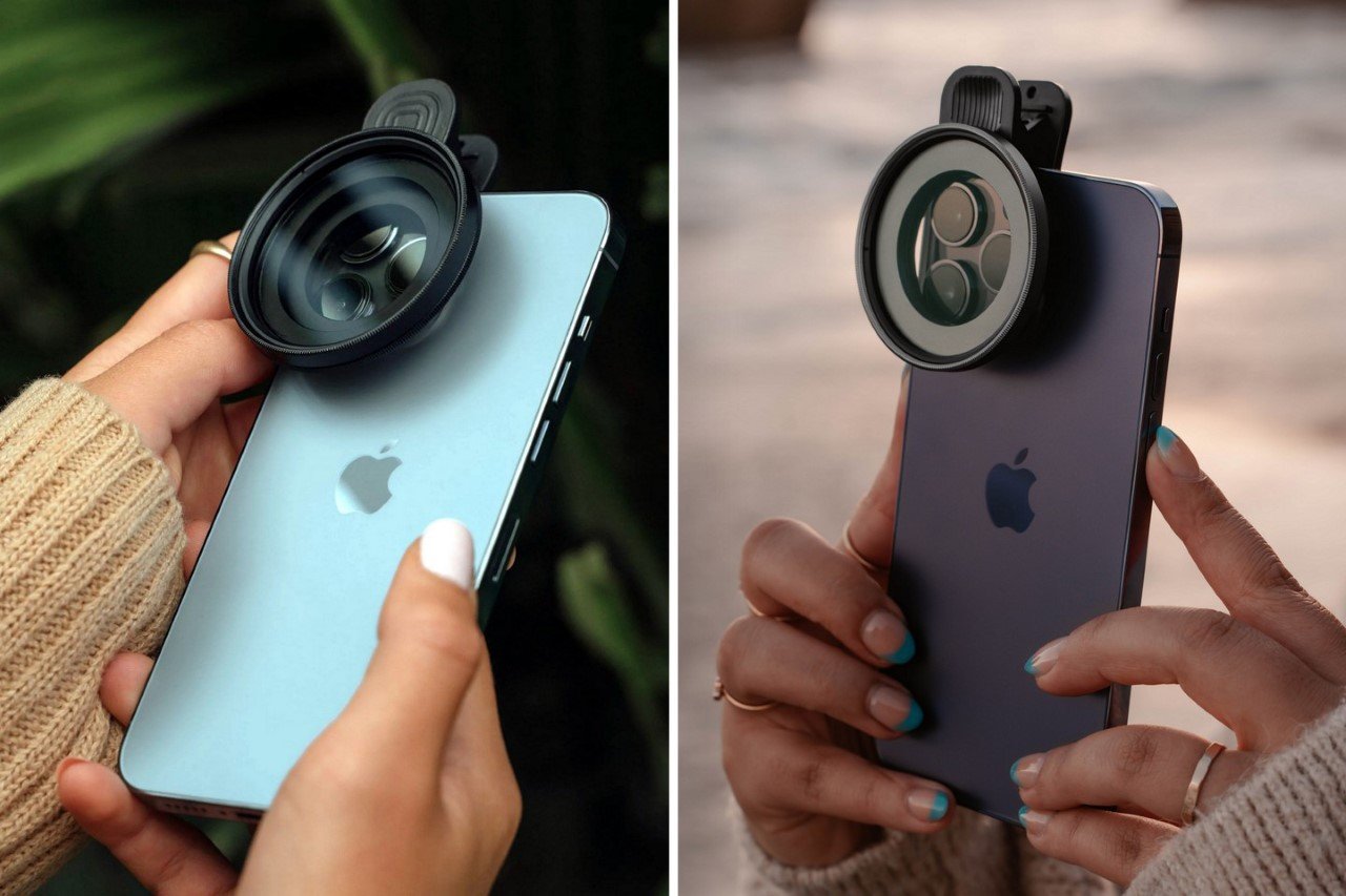 Sandmarc’s clip-on polarizing filter for the iPhone camera helps reduce glare to make your photos pop