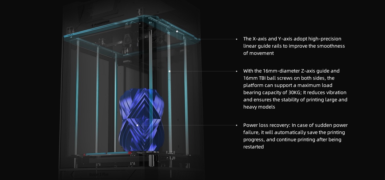 Bring your creative designs to life with this fast and smooth 3D printer