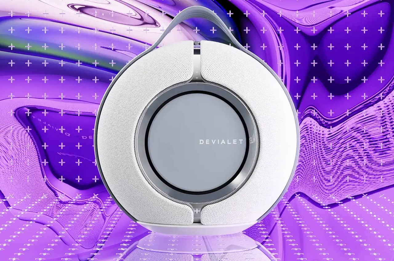 Devialet Mania screams “futuristic luxury speaker” in both design