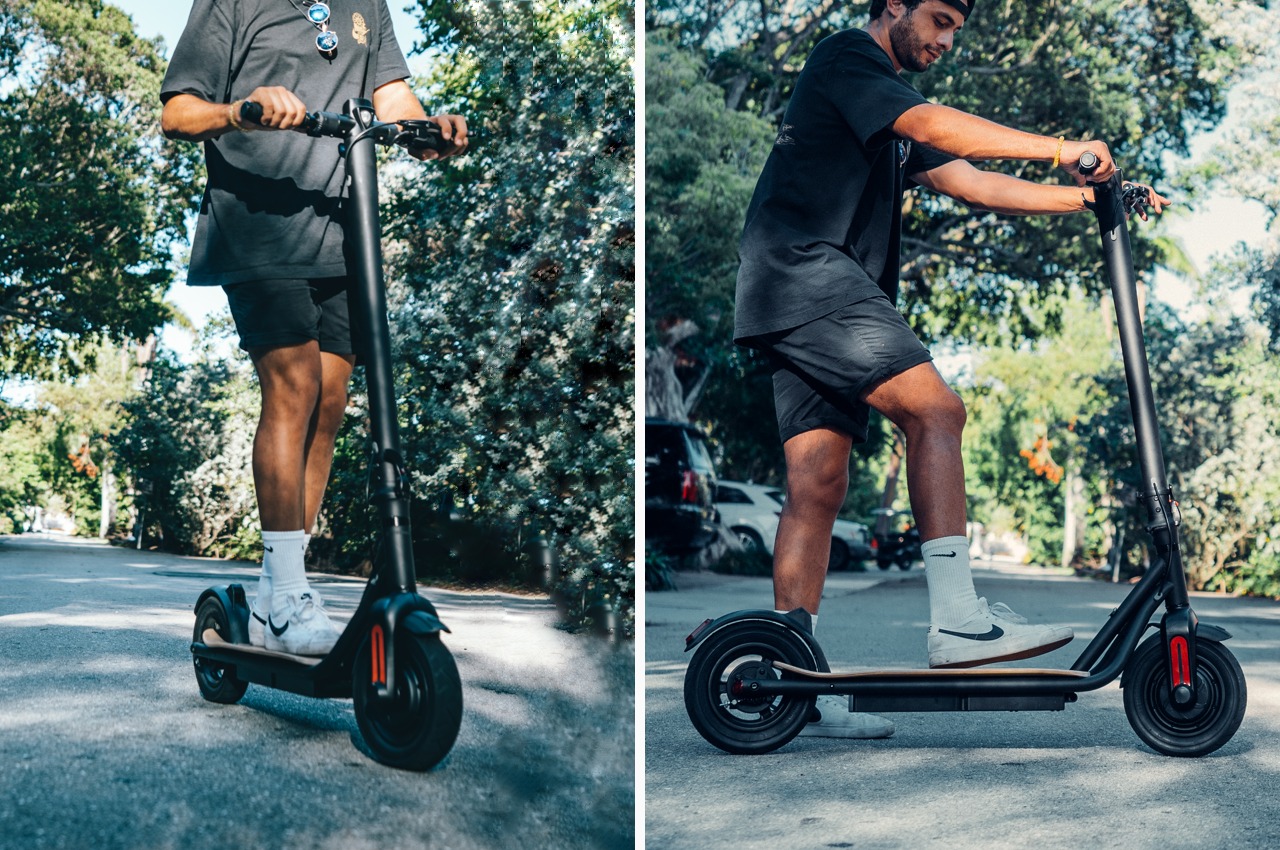 #Skate-X brings a genuine skateboard feel to a premium e-scooter for everyone