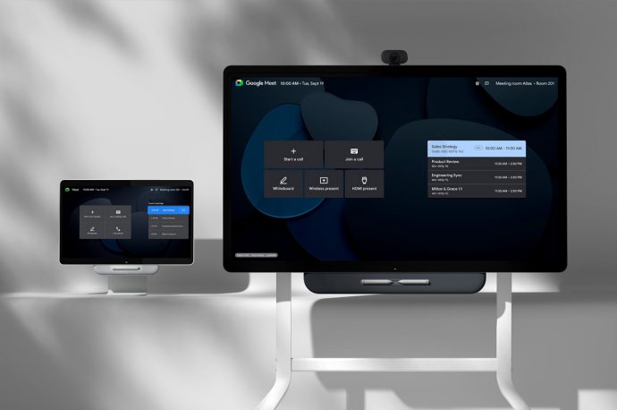 Google’s Board 65 & Desk 27 all-in-one video conferencing, touchscreen displays will make remote meetings very inclusive