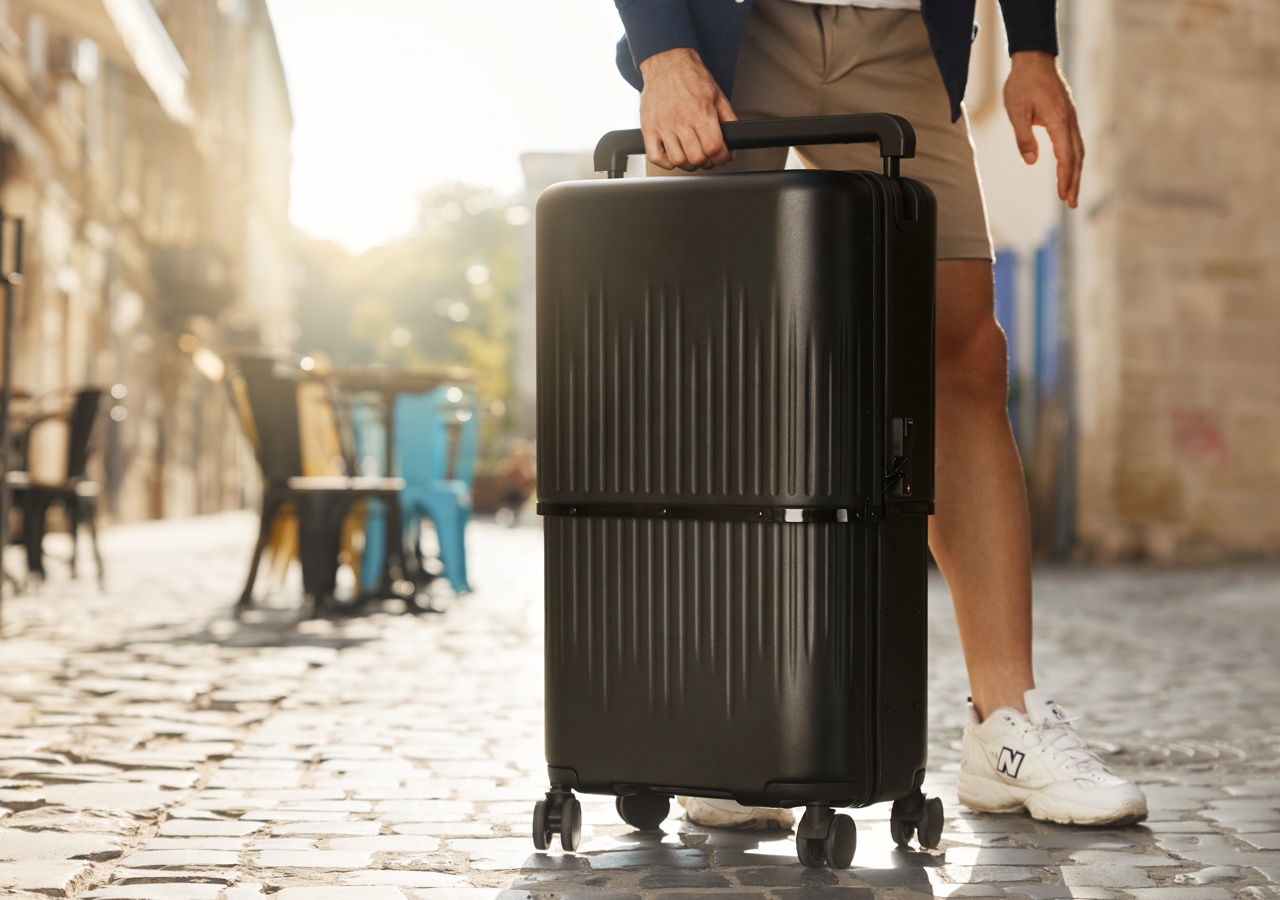 ‘Incredibly clever’ telescopic luggage bag can expand or contract based on how much you’re packing