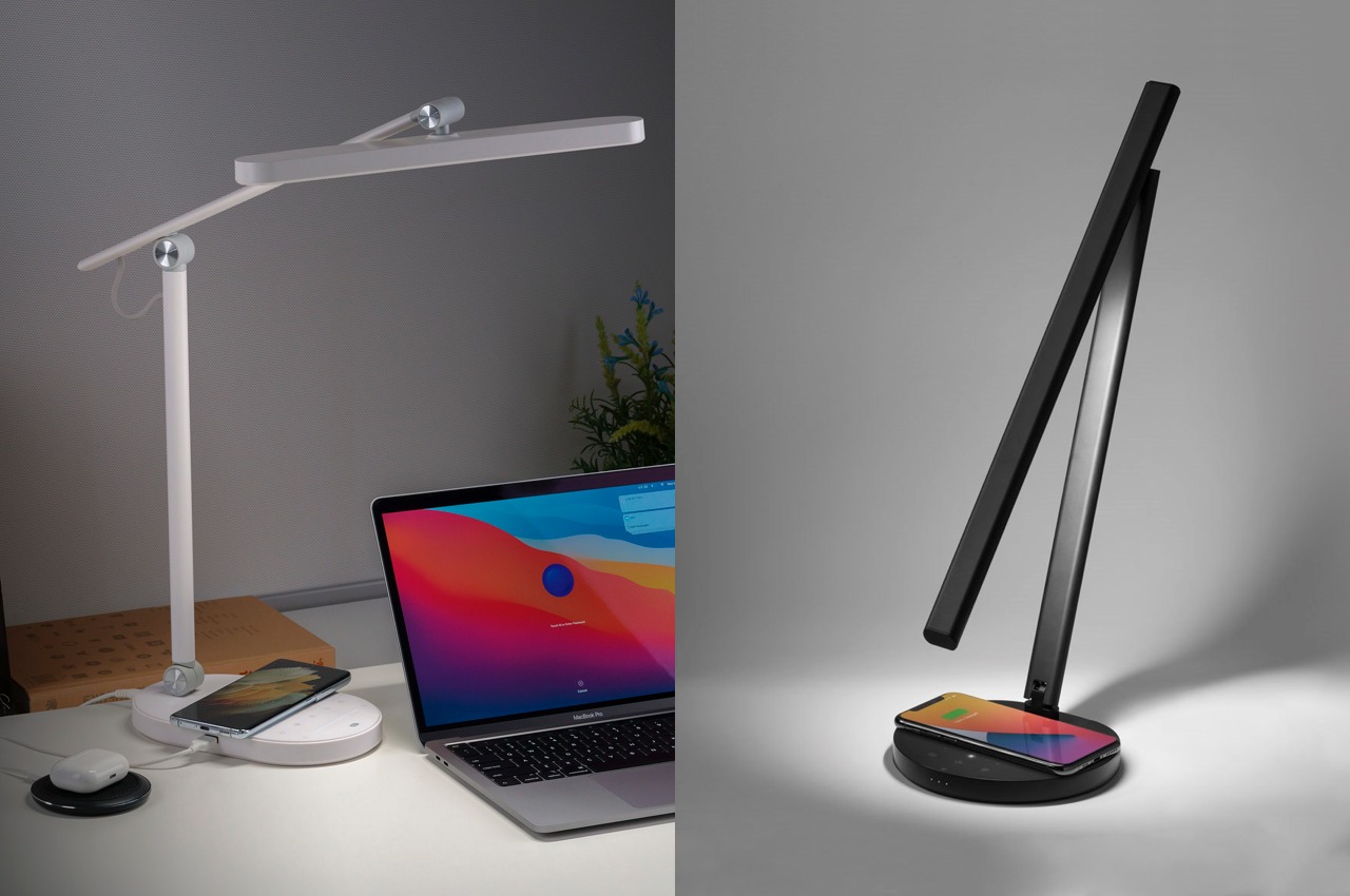 #MOMAX LED Desk Lamps bring light and beauty any time of the day