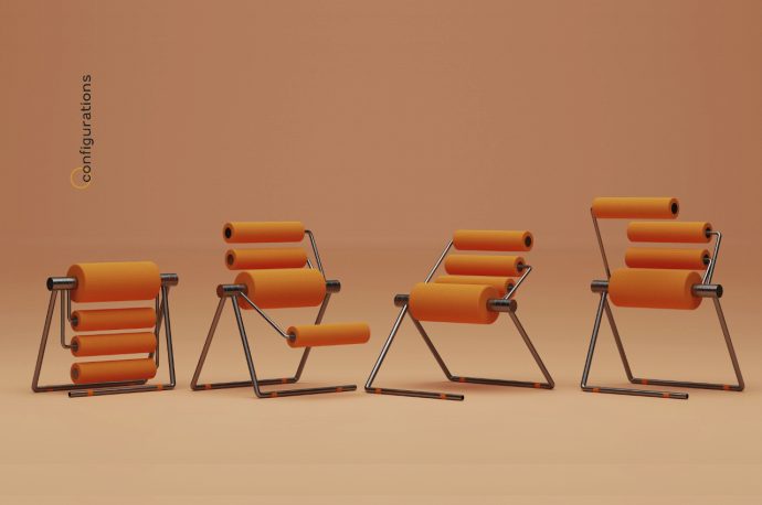 Nebula is a transforming chair concept that looks a tad uncomfortable at first glance