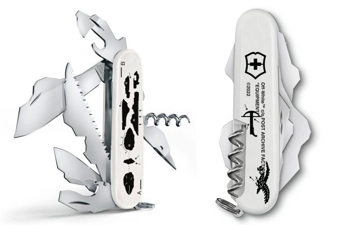 Off-White c/o Victorinox limited edition Swiss Army Knife carries Virgil Abloh’s miraculous touch
