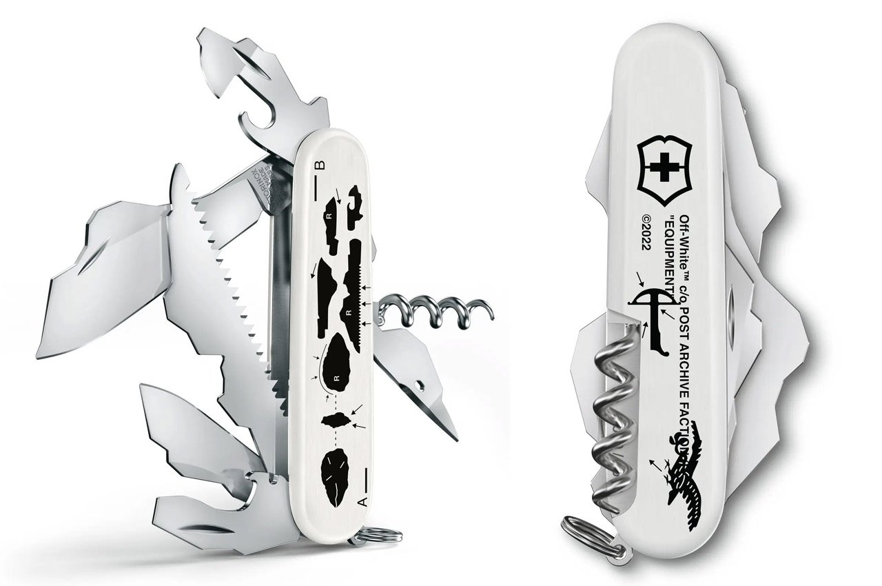 Victorinox and Off-White unveil limited edition Swiss Army Knife